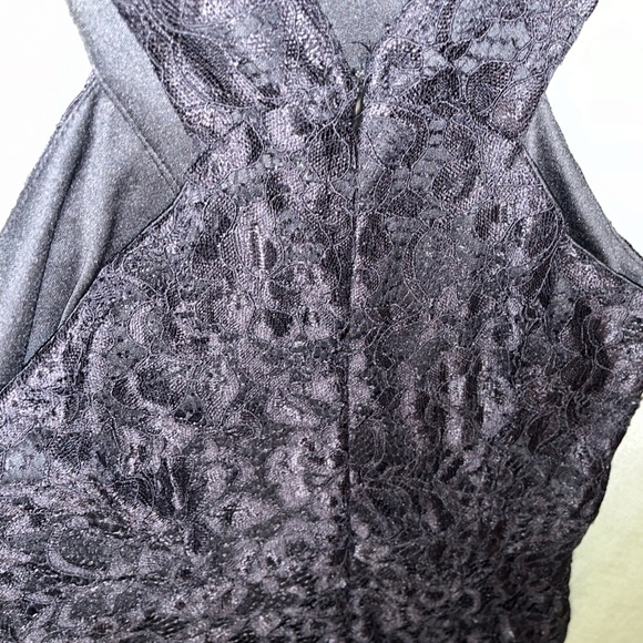 NWT Sam Edelman Criss Cross Lace Neck Sheath SZ 10 - Picture 5 of 13